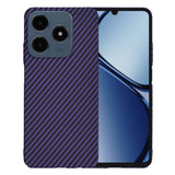 Husa pentru Realme C63, Techsuit Carbonite FiberShell, cyan