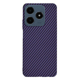 Husa pentru Realme C63, Techsuit Carbonite FiberShell, cyan