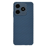 Husa pentru Realme C63, Techsuit Carbonite FiberShell, cyan