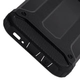 Husa pentru Samsung Galaxy S8 Plus, Techsuit Hybrid Armor, negru