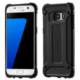 Husa pentru Samsung Galaxy S7 Edge, Techsuit Hybrid Armor, negru