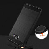 Husa pentru Samsung Galaxy A5 2017, Techsuit Carbon Silicone, negru