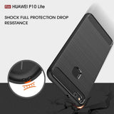 Husa pentru Huawei P10 Lite, Techsuit Carbon Silicone, negru