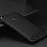 Husa pentru Huawei P9 Lite 2017, P8 Lite 2017, Techsuit Carbon Silicone, negru