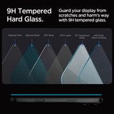 Folie de protectie pentru iPhone 16 Pro, Spigen Glas.tR EZ-FIT (AGL07935)