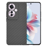 Husa pentru OPPO Reno11 F, Techsuit Carbonite FiberShell, cyan