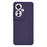 Husa pentru OPPO Reno11 F, Techsuit Carbonite FiberShell, cyan