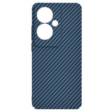 Husa pentru OPPO Reno11 F, Techsuit Carbonite FiberShell, cyan