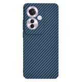 Husa pentru OPPO Reno11 F, Techsuit Carbonite FiberShell, cyan