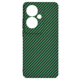 Husa pentru OPPO Reno11 F, Techsuit Carbonite FiberShell, cyan