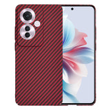 Husa pentru OPPO Reno11 F, Techsuit Carbonite FiberShell, cyan