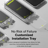 Folie de protectie pentru iPhone 15 Pro Max, Ringke Easy Slide Tempered Glass (2 pack)