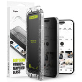 Folie de protectie pentru iPhone 16 Pro, Ringke Easy Slide Tempered Glass (2 pack)