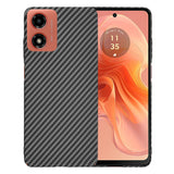 Husa pentru Motorola Moto G04, Techsuit Carbonite FiberShell, cyan