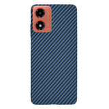 Husa pentru Motorola Moto G04, Techsuit Carbonite FiberShell, cyan