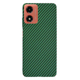 Husa pentru Motorola Moto G04, Techsuit Carbonite FiberShell, cyan