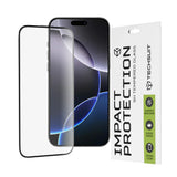 Folie de protectie pentru iPhone 16 Pro Max, Techsuit 111D Full Cover / Full Glue Glass