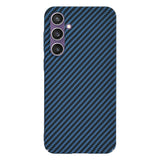 Husa pentru Samsung Galaxy S23 FE, Techsuit Carbonite FiberShell, cyan