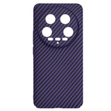 Husa pentru Xiaomi 14 Ultra, Techsuit Carbonite FiberShell, cyan