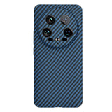 Husa pentru Xiaomi 14 Ultra, Techsuit Carbonite FiberShell, cyan