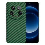 Husa pentru Xiaomi 14 Ultra, Techsuit Carbonite FiberShell, cyan