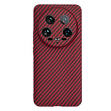 Husa pentru Xiaomi 14 Ultra, Techsuit Carbonite FiberShell, cyan
