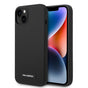 Husa pentru iPhone 14 Plus, Karl Lagerfeld Silicone MagSafe (KLHMP14MSLMP1K), negru