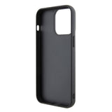 Husa pentru iPhone 15 Pro Max, Guess Sequin Script Metal (GUHCP15XPSFDGSK), negru