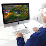Adaptor UGREEN External Sound Adapter US205 (30724), USB2.0 to Headphone Jack, Microphone Jack, Immersive Effects