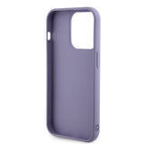 Husa pentru iPhone 15 Pro Max, Guess Sequin Script Metal (GUHCP15XPSFDGSU), mov