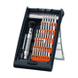 Set de Scule UGREEN Precision Screwdriver Set 38in1 CM372 (80459), cu Handle Aluminum Alloy, Extension and 36 Biti, Negru