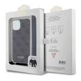Husa pentru iPhone 15, Guess Crossbody Cord 4G Print (GUHCP15SHC4SEK), negru