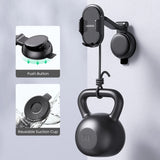 Suport auto UGREEN LP405 (20473), Waterfall-Shaped cu Suction Cup pentru Bord, 360°, 4.7″- 7.2″ Phones, negru