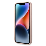 Husa pentru iPhone 14 Pro Max, Karl Lagerfeld Silicone MagSafe (KLHMP14XSLKHLP), roz deschis