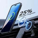 Husa pentru iPhone 16, ESR Classic Hybrid HaloLock Kickstand + Tempered Glass, negru frost