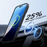 Husa pentru iPhone 16 Pro Max, ESR Classic Hybrid HaloLock Kickstand + Tempered Glass, negru frost