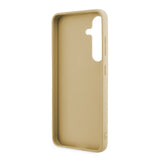 Husa pentru Samsung Galaxy S24 Plus, Guess Glitter Script (GUHCS24MHGGSHD), auriu