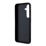 Husa pentru Samsung Galaxy S24, Guess Hardcase 4G Metal Gold Logo (GUHCS24SG4GFGR), negru