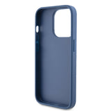 Husa pentru iPhone 15 Pro, Guess Hardcase 4G Stripe Collection (GUHCP15LG4GLBL), albastru