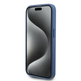 Husa pentru iPhone 15 Pro, Guess Hardcase 4G Stripe Collection (GUHCP15LG4GLBL), albastru