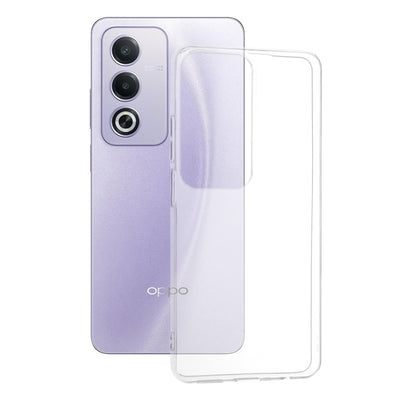 Husa pentru OPPO A80 5G, Techsuit Clear Silicone [Big Lens Hole], transparenta