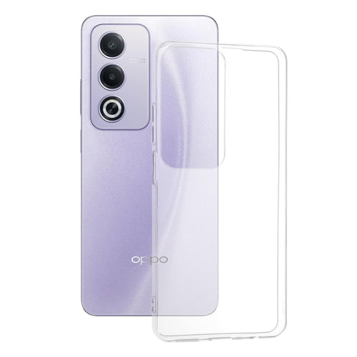 Husa pentru OPPO A80 5G, Techsuit Clear Silicone [Big Lens Hole], transparenta