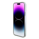 Husa pentru iPhone 15 Plus, Guess IML Iridescent MagSafe (GUHMP15MHITSQ), turcoaz