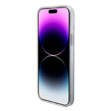 Husa pentru iPhone 15, Guess IML Iridescent MagSafe (GUHMP15SHITSU), mov
