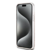 Husa pentru iPhone 15 Plus, Guess IML GCube MagSafe (GUHMP15MHGCUSTGW), maro