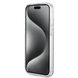 Husa pentru iPhone 15 Plus, Guess IML GCube MagSafe (GUHMP15MHGCUSTGK), negru