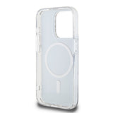 Husa pentru iPhone 15 Pro, Guess IML GCube MagSafe (GUHMP15LHGCUSTGK), negru