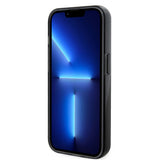 Husa pentru iPhone 15 Pro, Karl Lagerfeld Hardcase Ring Stand MagSafe (KLHMP15LHMRSKCK), negru