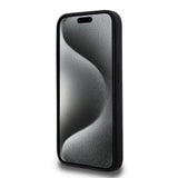 Husa pentru iPhone 15 Pro, Karl Lagerfeld Silicone MagSafe (KLHMP15LSKCHPPLK), negru