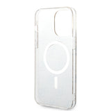 Husa pentru iPhone 15 Pro, Guess IML 4G MagSafe (GUHMP15LH4STW), maro